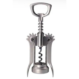 ที่เปิดขวดไวน์ ที่เปิดขวด ที่เปิดไวน์ สีเงิน Corkscrew Wine Bottle Opener - Silver Color