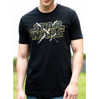 ถูกสุดๆเสื้อยืดสตาร์วอร์ส STAR WARS / Lightsaber-9285-BLรหัสเต็ม