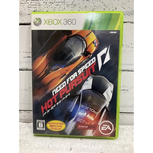 แผ่นแท้ [Xbox 360] Need for Speed: Hot Pursuit (Japan) (JES1-00112)