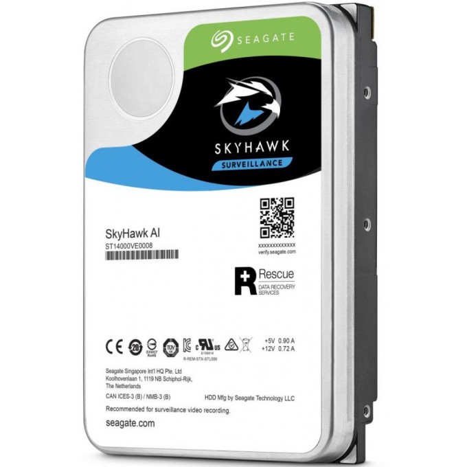 HDD Seagate SkyHawk AI 10TB (ST10000VE0008) ประกันศูนย์ไทย 3 ปี