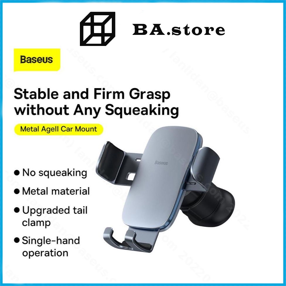 Baseus ที่วางโทรศัพท์ในรถ ที่ยึดมือถือ ที่วางมือถือ ในรถ ที่ยึดมือถือในรถ Car Holder Air Vent