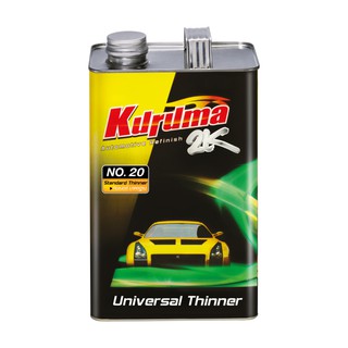 คูลูม่าร์ ยูนิเวอร์แซล ทินเนอร์มาตรฐาน เบอร์ 20 (Kuruma Universal Standard Thinner No.20) 3.5 ลิตร