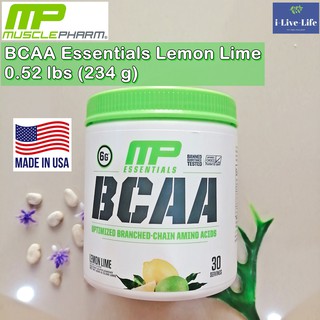 บีซีเอเอ BCAA Essentials Lemon Lime 234 g - MusclePharm