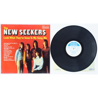 1 แผ่นเสียง 12นิ้ว F58 THE NEW SEEKERS แผ่นVG+/++ ริ้วรอยบาง เสียงรบกวนมีเล็กน้อย ไม่มีรอยลึก ปกสวยVG++ไม่มีตำหนิขอบ