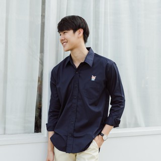 PREMIUM SHIRT - เสื้อเชิ้ตผ้าคอตตอน - Oxford blue