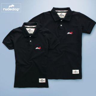 Rudedog เสื้อโปโล รุ่น Mini Falcon สีดำ