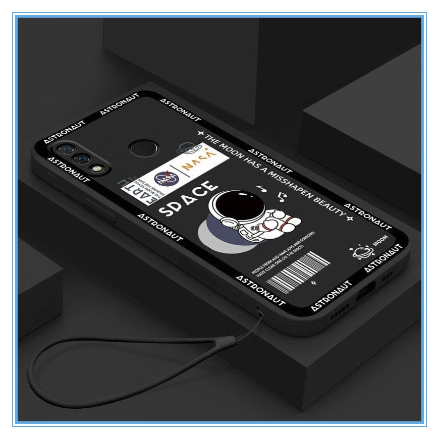 🔥 เคสไอโฟน11 เคส iPhone 13 astronaut ขอบเหลี่ยมเคสซิลิโคนสำหรับ เคสไอโฟน สำหรับ เคส Apple iPhone 11 12 6 Xr X XS Max เคสไอโฟน7พลัส เคสi13 Pro 7 plus เคสไอ