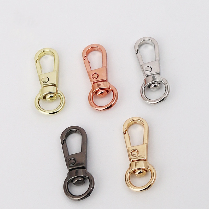 หัวเข็มขัดกระเป๋าเดินทางโลหะสปริงหัวเข็มขัดฮาร์ดแวร์ประตูหัวเข็มขัดสลักกุญแจหัวเข็มขัดสุนัข