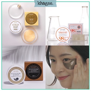 แท้/พร้อมส่ง🇰🇷Petitfee มาส์กใต้ตาไฮโดรเจล Black Pearl Gold Hydrogel Eye Patch EGF Collagen Q10 มาร์คใต้ตาไข่มุกดำผสมทอง