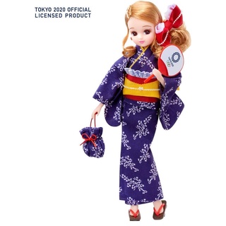 ตราสัญลักษณ์ Licca Chan Yukata Takara Tomy Tokyo 2020