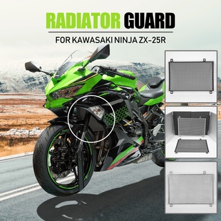 Motorcycle Accessories ZX25R Radiator Guard Cover Grille Grill Tank Coolant Protector For Kawasaki Ninja ZX 25R 2020 2021 ZX-25R