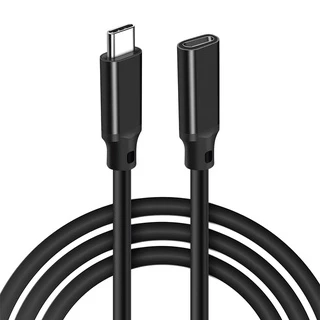 Type-c Extension Cable Usb3.1gen2 USB C ชายหญิง 100W Fast Charging 20Gbps ข้อมูล 4K 60HZ สายสําหรับแล็ปท็อป Docking Station โทรศัพท์มือถือแท็บเล็ต Monitor