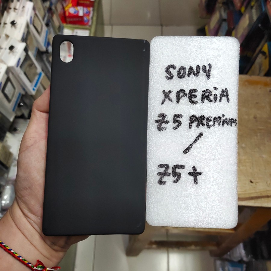 Sony Xperia Z5 PREMIUM / XPERIA Z5+ SILICONE RUBBER เคสนิ่มคงที่