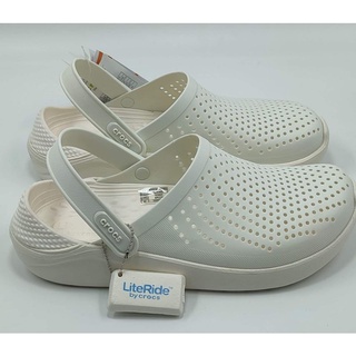 Crocs Lite Ride Clog รองเท้าแตะ แบบลำลอง มาใหม่สุดฮิต ใส่ได้ทุกเพศ มีส่วนลดราคา