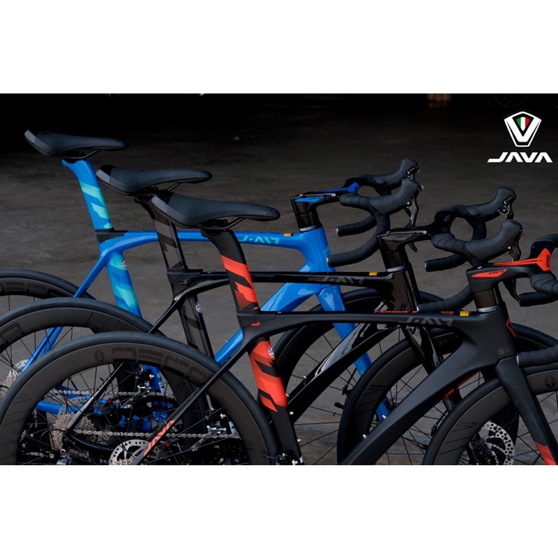 JAVA Feroce 3 Disc จักรยานเสือหมอบ คาร์บอนทั้งคัน เก็บสายเกลี้ยงกริ๊บ ...