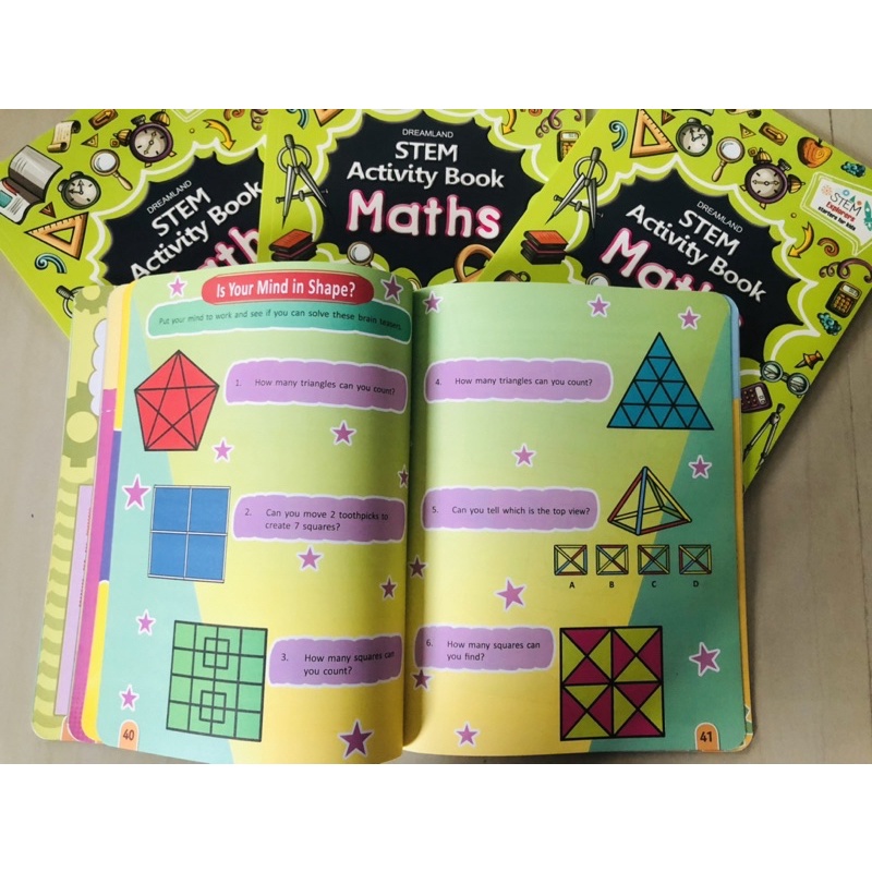 STEM Activity Book ชุด4เล่ม nd018 - kidsinspiration - ThaiPick