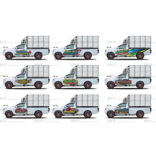 สติ๊กเกอร์แต่งรถด้านข้างลายโคลนสติ๊กเกอร์แต่งรถ  แต่งซิ่ง