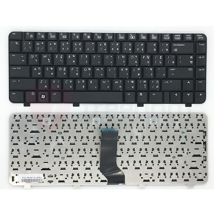 KEYBOARD HP-COMPAQ คีย์บอร์ด HP/COMPAQ V3000, DV2000 ไทย-อังกฤษ-สีดำ