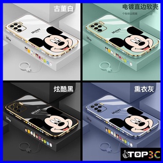 เคส OPPO A94 เคส OPPO Reno 7 เคส OPPO Reno 7z เคส OPPO Reno 7 PRO 5g เคส OPPO a93 เคส OPPO Reno 6Z Reno 5 pro Reno 5 pro Reno 4 4g เคส OPPO Reno2 f Disney Mickey เคสโทรศัพท์มือถือลายการ์ตูนมิกกี้เมาส์สําหรับ MQ