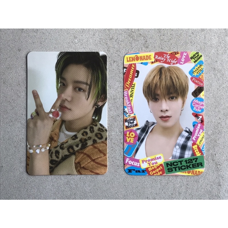 YUTAKA DEPARTURE NCT 2020 & YUTAKA MUMO STICKER JEWEL CASE JAPAN JAPAN NCT 127