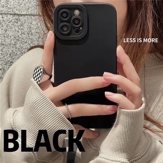 เคส Samsung Galaxy A53 5G A13 A02 A03 A12 A02S A03S A52S A22 Lite A32 A52 A72 A10S A20S A10 A20 A30 A50 A50S A30S A70 A51 A71 A31 A11 A21S M02 M11 M12 M22 M32 solid color straight edge Soft TPU Phone Case Black Brown Candy All inclusive Back Cover TY 01