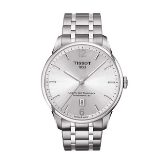 Tissot Chemin des Tourelles Powermatic 80 ทิสโซต์ เชอร์แมง T0994071103700 สีเงิน เงิน นาฬิกาผู้ชาย