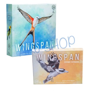 Wingspan Board game &amp; Oceania Expansion [ภาษาอังกฤษ] - บอร์ดเกม ปีกปักษา Boardgame