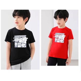 K-2179-SHORT เสื้อยืดเด็ก เสื้อเด็กแขนสั้นลายน่ารักๆ  เสื้อแขนสั้นลายการ์ตูน