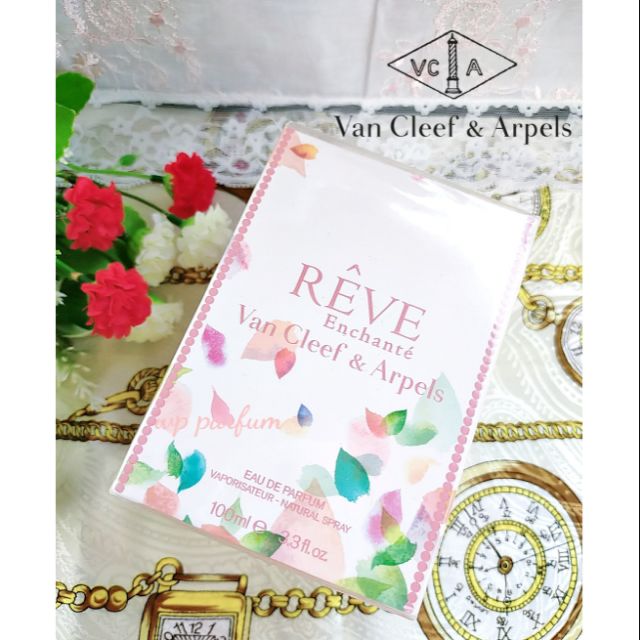 Van Cleef &amp; Arpels Reve Enchante Eau De Parfum 100 ml. ( กล่องซีล )