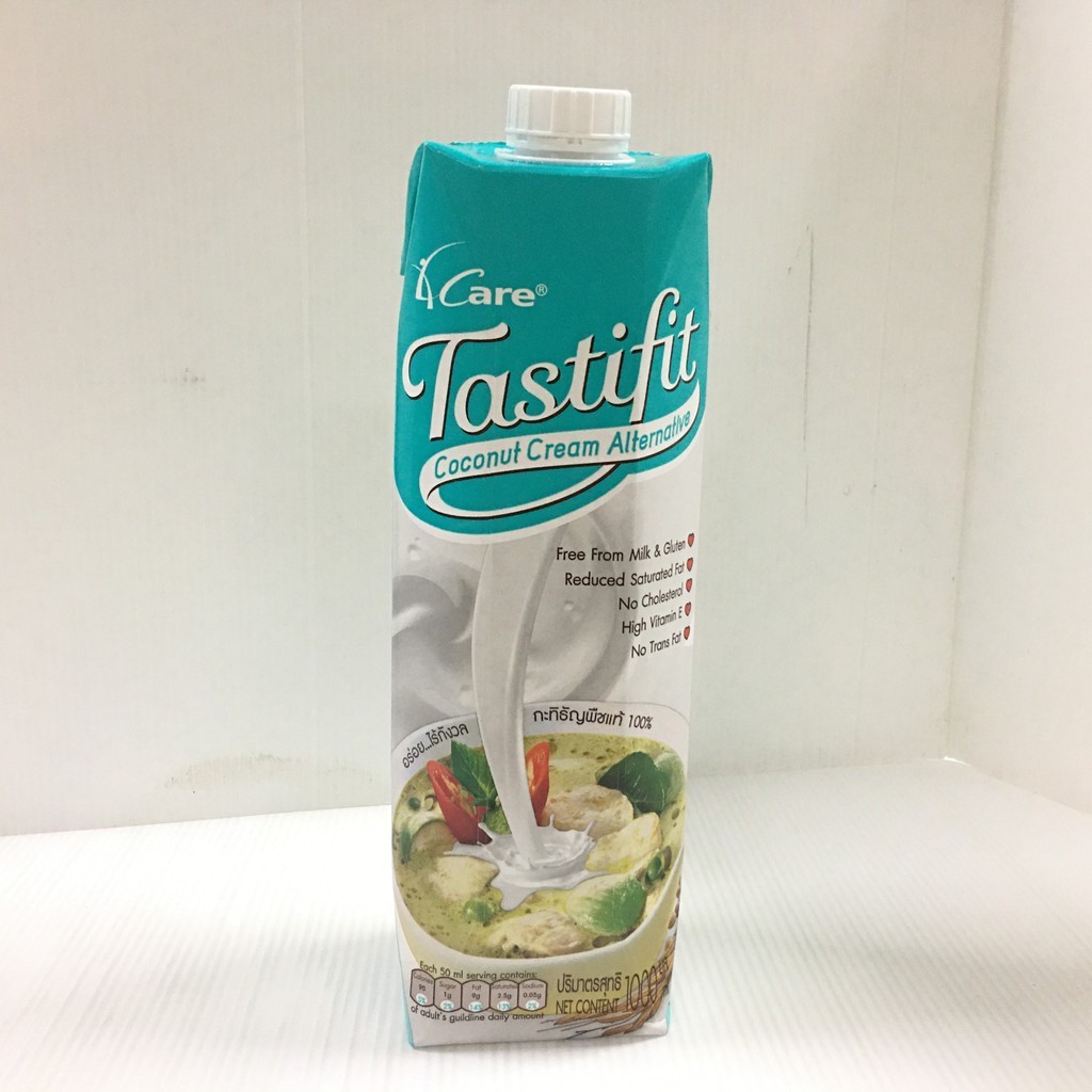 (ขายยกลัง) Tastifit Coconut Cream Alternative เทสตี้ฟิต กะทิธัญพืช 1000
