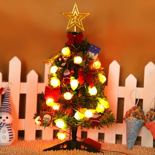 ต้นคริสต์มาสปลอม 60 cm. ประดับตกแต่งบ้าน เทศกาล วันคริสต์มาส และ วันปีใหม่