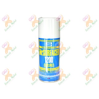 สเปย์รองพื้นสีเทา B515 Mr. Surfacer 1200 Gray (Spray 170ml)