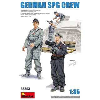 โมเดลประกอบ MiniArt 1/35 MI35363 German SPG Crew