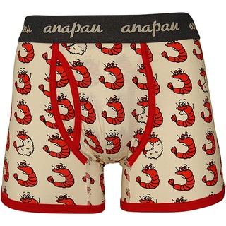 Direct from Japan Anapau Shrimp Brothers Boxer Shorts Open Front Mens Made in Japan P-2207 underwear boxer shorts short unisex gift