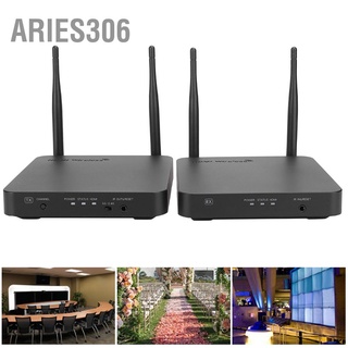 Aries306 ชุดตัวรับส่งสัญญาณ Hdmi ไร้สาย 100 ม. (Us 100-240V)