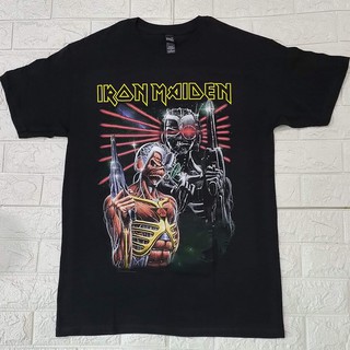 เสื้อยืด วงIron Maiden ลิขสิทธิ์แท้