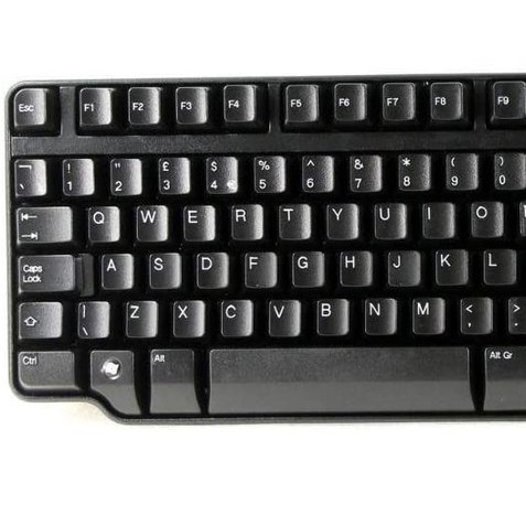 Dell USB Business Slim Desktop PC Office Home Keyboard SK-8115 DJ329 L100 KB-212-B ภาษาอังกฤษล้วนๆ ไ