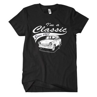 เสื้อยืด พิมพ์ลาย I M A Classic Trabant Ddr Nostalgia Cult Ossi S 51 Fun Simson Trabi สําหรับผู้ชาย