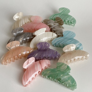 Hadesories Marble Candy Hair Claw Clip กิ๊บติดผมลายหินอ่อนเกรดพรีเมียม