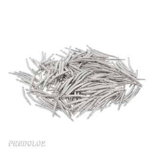 [PREDOLO2] 200pcs Stainless Steel Curved Spring Bar Pins Link for Watch Band 16-26mm