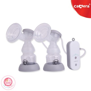CAMERA ปั๊มนมไฟฟ้า W-5360 ปั๊มคู่ ชาร์จได้ แยกปั๊มได้อิสระ ประกันบริษัท พกพาสะดวก ห้อยคอได้