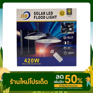 โคมไฟโซล่าเซลล์วินเทจ SOLAR 420W รุ่นJMF-SOLAR HL500 Aurasell Official