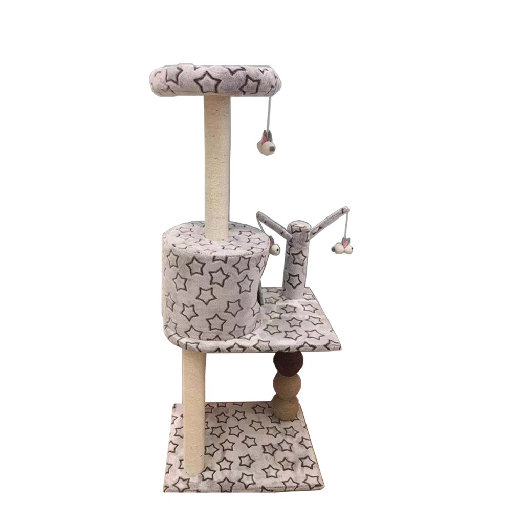 F04 คอนโดแมว น้องแมวที่ข่วนแมว 2ชั้น🐱🐱