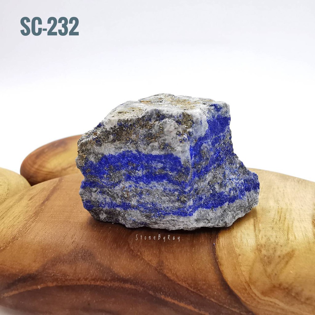 หินลาพิสลาซูลีก้อนธรรมชาติ Lapis Lazuli
