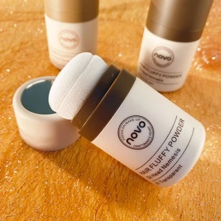 Novo hair line powder [No.5356] ปกปิดผมบาง ปิดเหม่ง ลดความมัน จัดแต่งทรงผม Hairline Fluffy