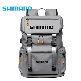 ใหม่ shimano กระเป๋าเป้สะพายหลัง กันน้ํา ชาร์จ usb อเนกประสงค์ สําหรับผู้ชาย 2022