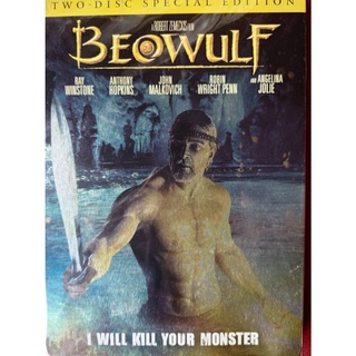 DVD 2 Disc SE Steel Book : Beowulf " Ray Winstone, Anthony Hopkins, John Malkovich, Angelina Jolie " Robert Zemekis Film