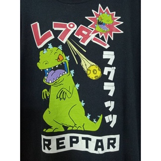 เสื้อยืด มือสอง ลายเกมส์ การ์ตูน NICKELODEON - REPTAR 2X อก 50