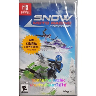 SNOW MOTO RACING FREEDOM แผ่น Nintendo Switch ภาษาอังกฤษ-English แผ่นใหม่ในซีล มือ1 ตรงปก