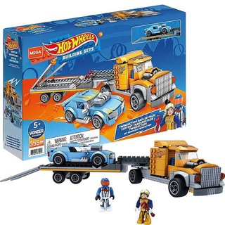 Mega Construx Hot Wheels Twinduction Hauler Pack Construction Set, Building Toys for Kids รุ่น GYG66